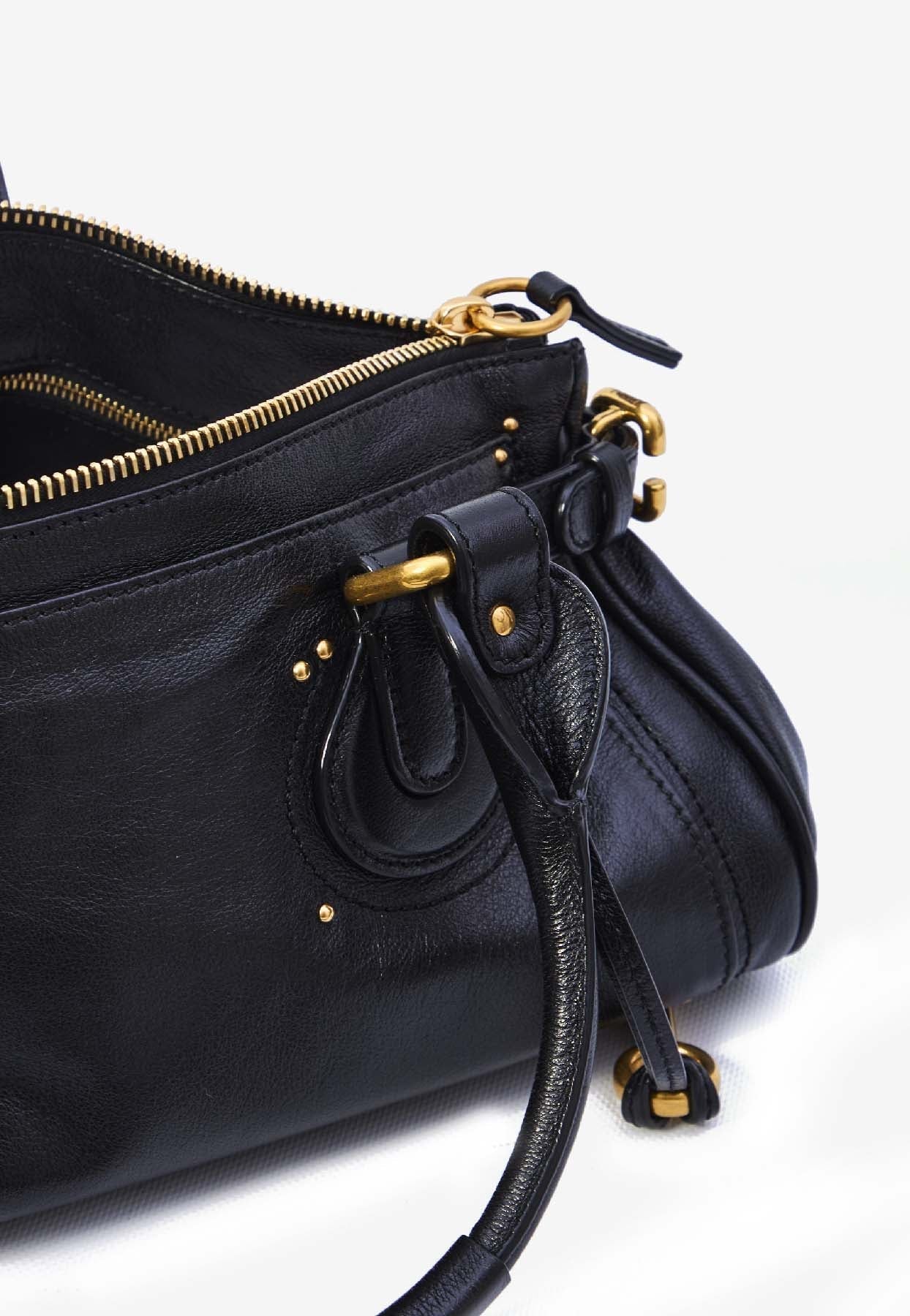 Paddington Grained en Cuir Sac Porté Épaule