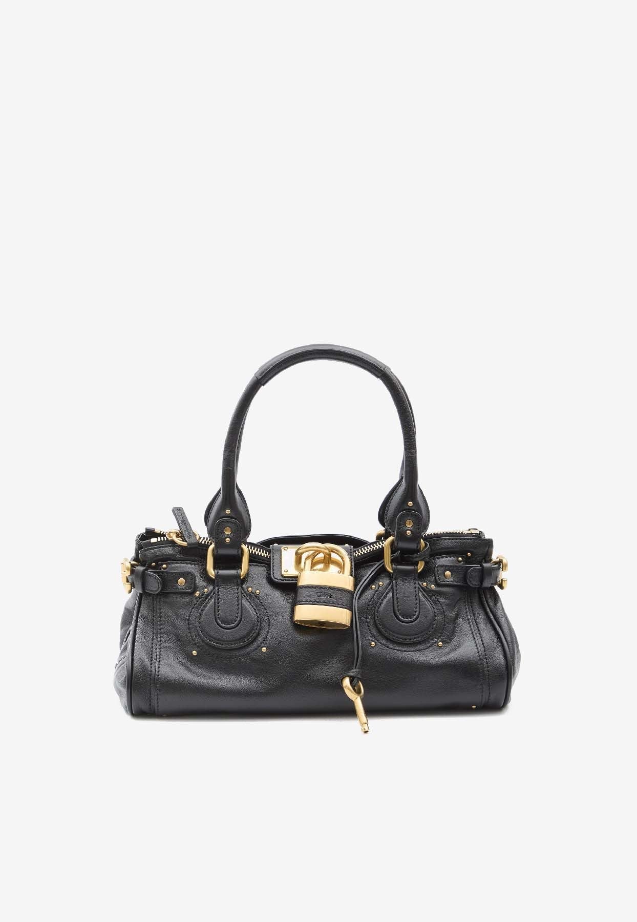 Paddington Grained en Cuir Sac Porté Épaule