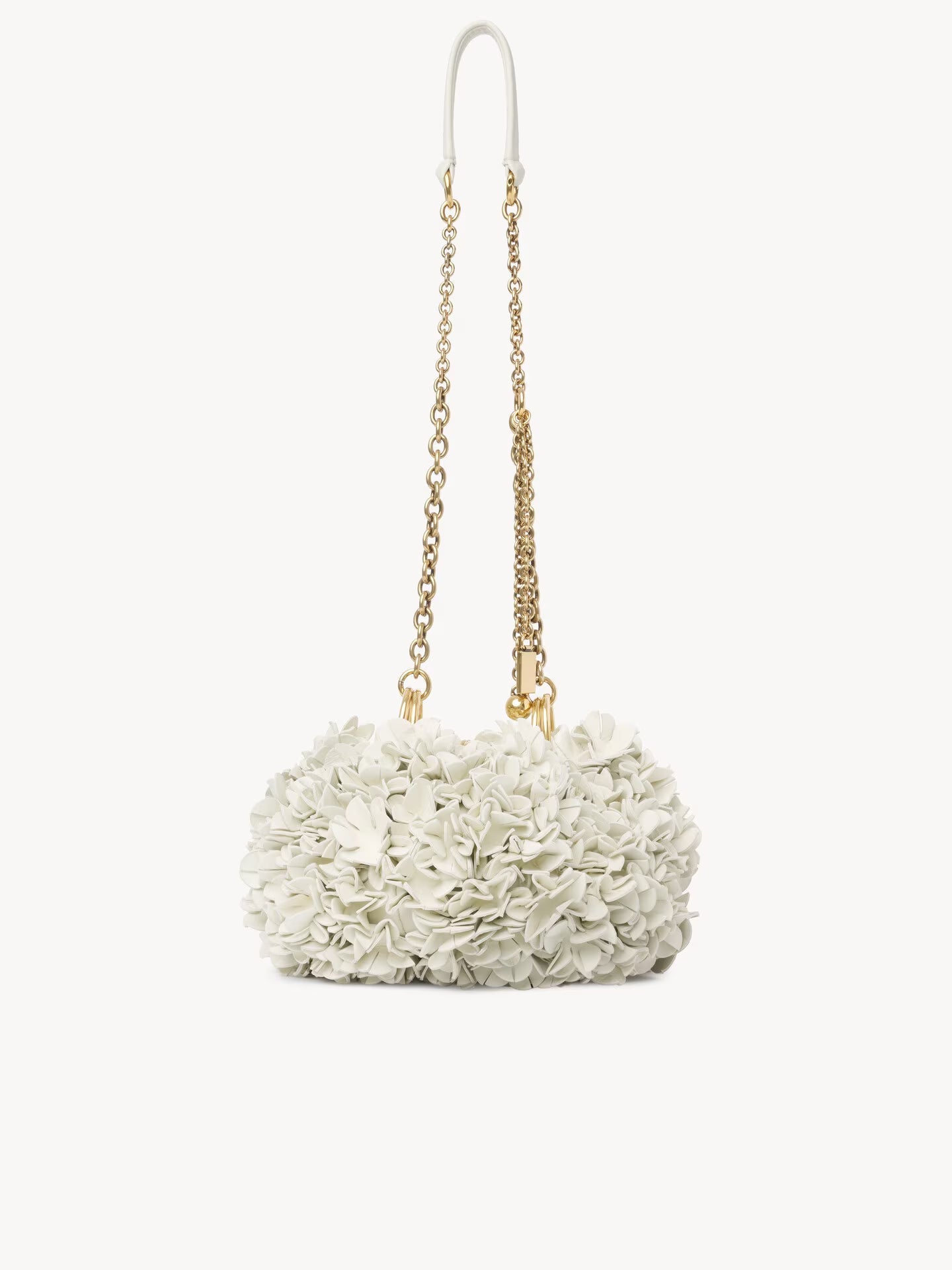 SAC CHAÎNE PORTÉ ÉPAULE CHLOÉ PLISSÉ EN CUIR PLISSÉ
