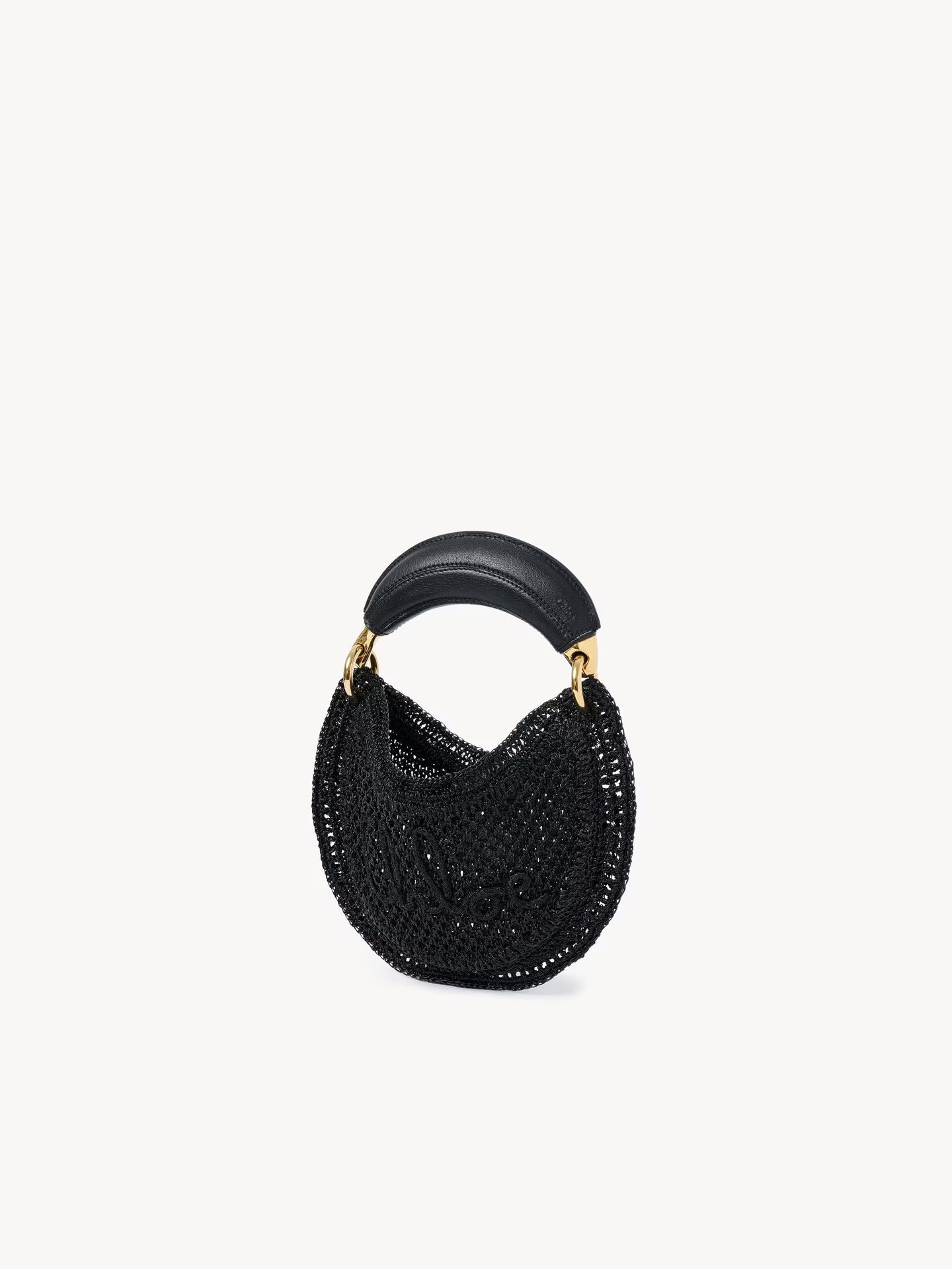 MINI SAC HOBO SUMMER BANANA EN CROCHET SCINTILLANT