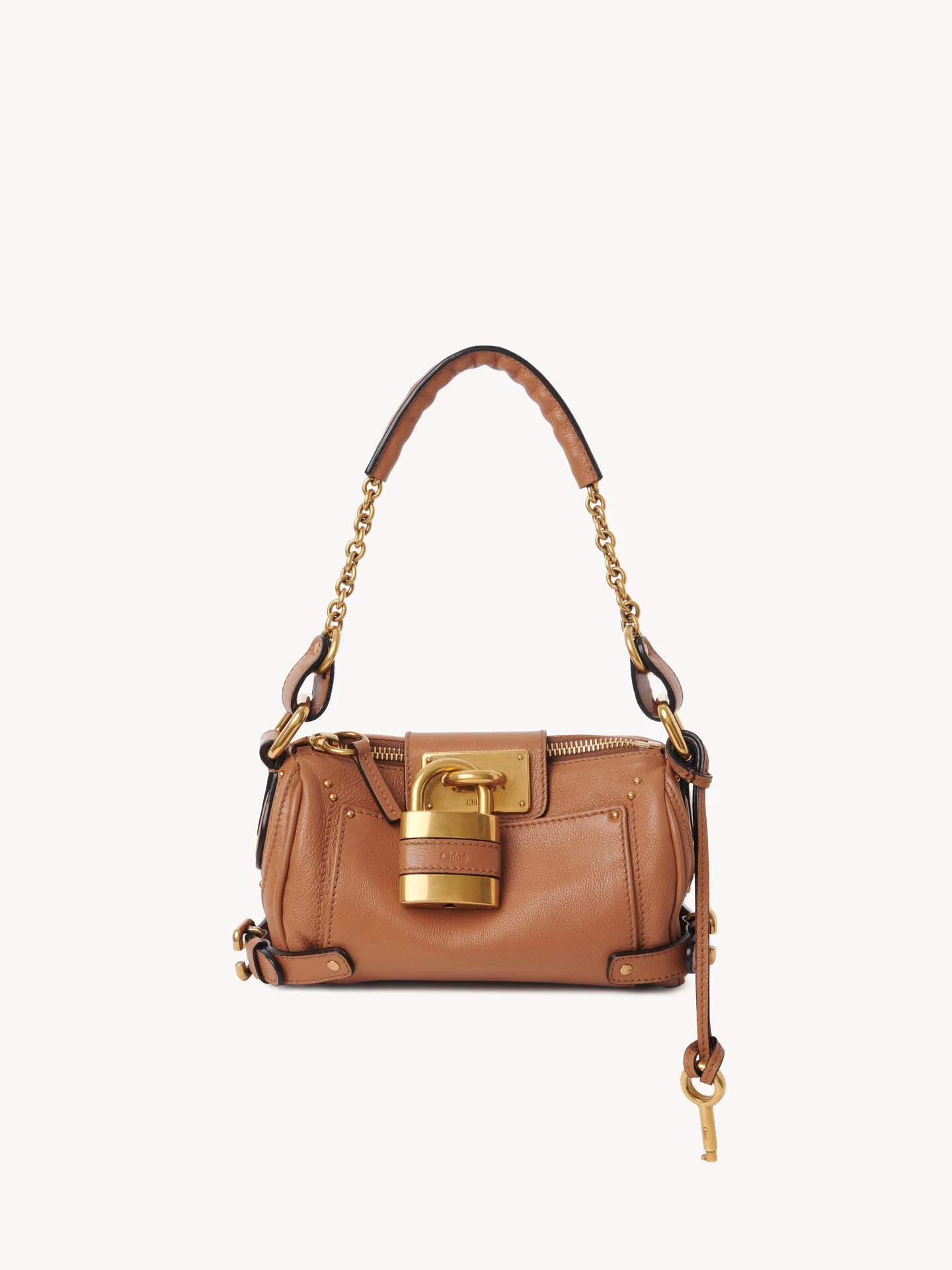 PETIT SAC CHAÎNE PADDINGTON EN CUIR GRAINÉ