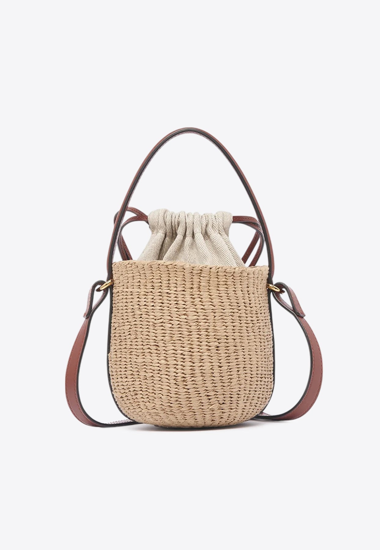 Mini Horse Medal Woven Sac Porté Épaule