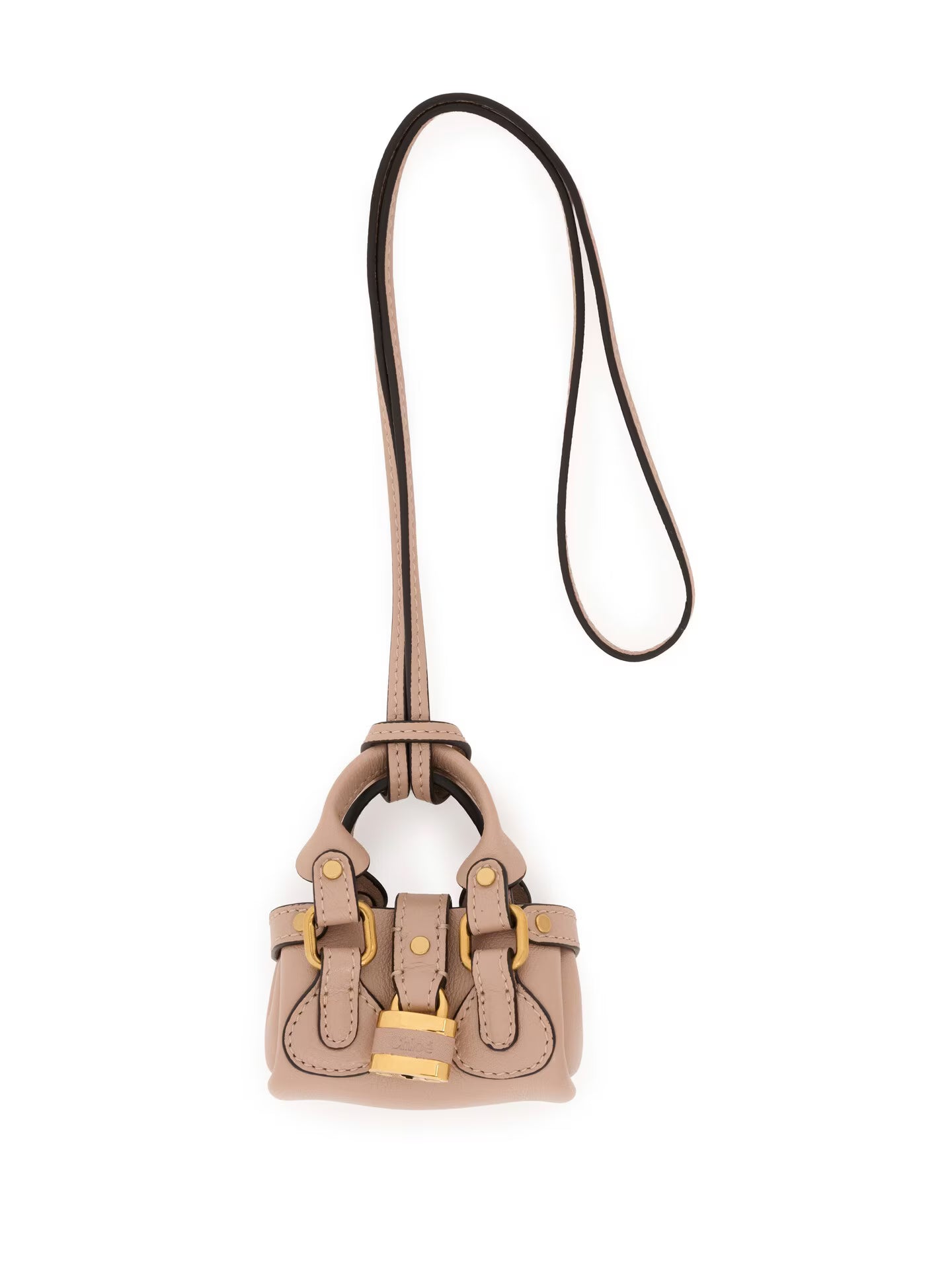 MINI SAC HOBO BRACELET BAG EN CUIR GRAINÉ